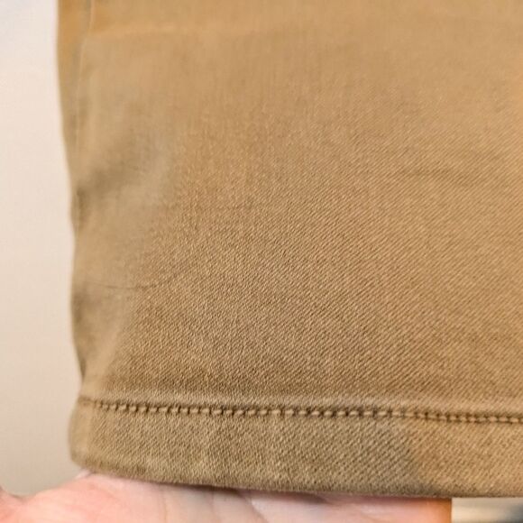 NYDJ Rust Brown Denim Leggings, Women's 8 - Picture 5 of 11